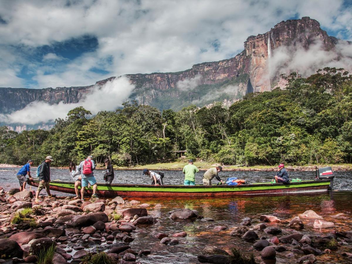Ara Meru Lodge Canaima Exterior foto